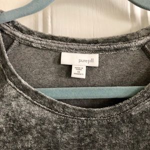 Velour Pure Jill collection tunic/ crew neck dress